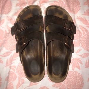Birkenstock size 11 dark brown